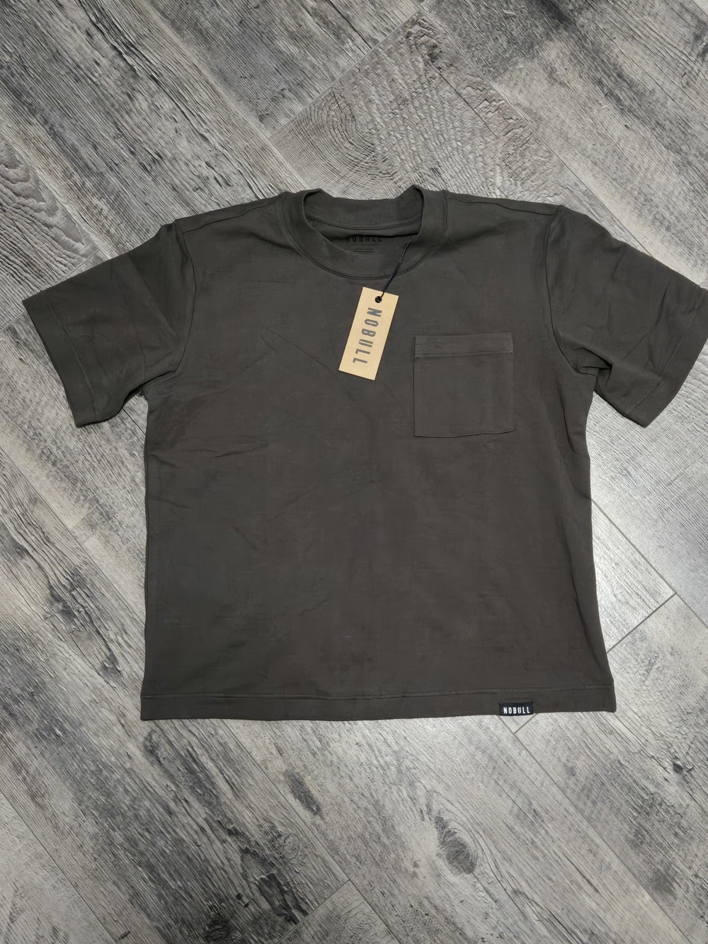 NOBULL Women's Crew Tee in Dark Brown